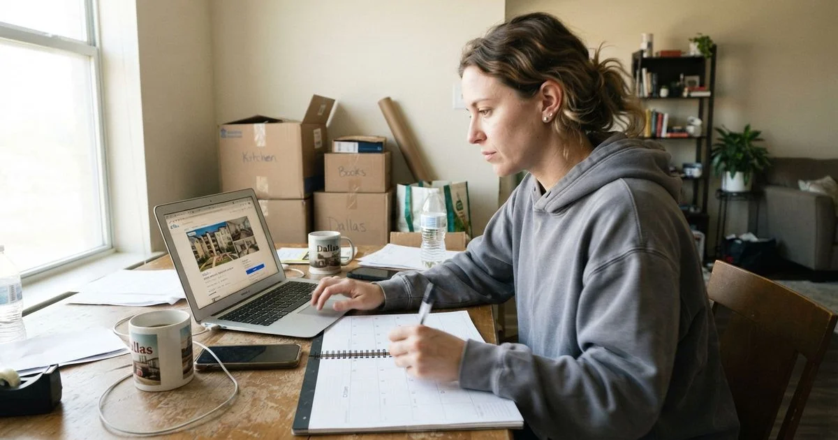 Moving to Dallas from out of state: an apartment hunting timeline