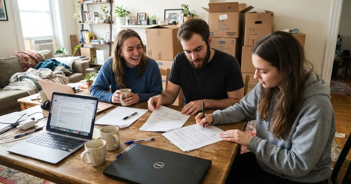 Signing an apartment lease with roommates in Texas: who's actually on the hook